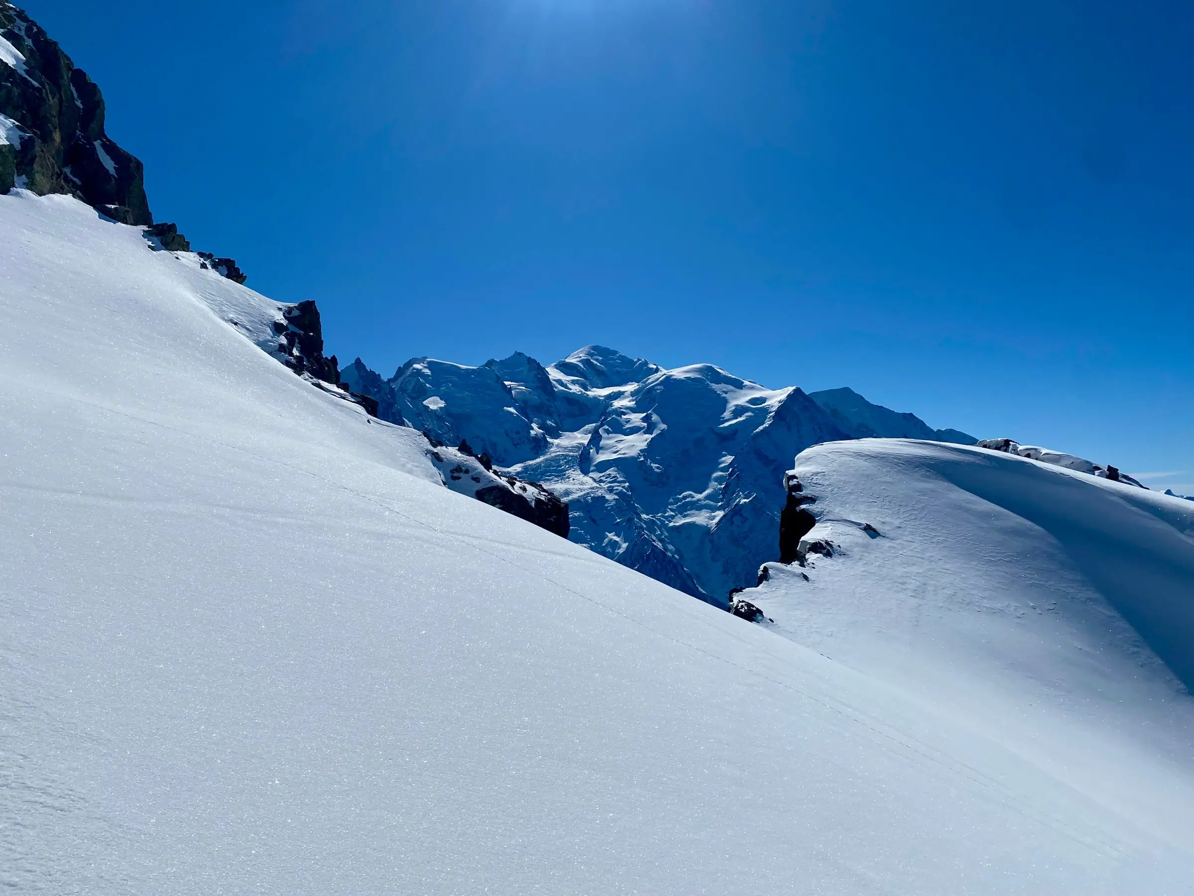 Lac Blanc en raquetas